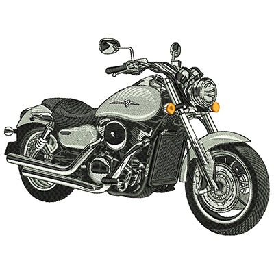 Matriz de matriz Matriz De Bordado Moto Grande